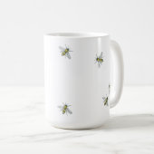 Witte Honeybee Mok (Voorkant rechts)