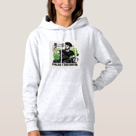 Witte hoodie