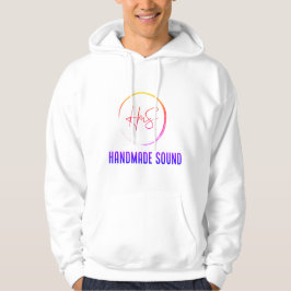 Witte hoodie - HmS - Handgemaakt Geluid