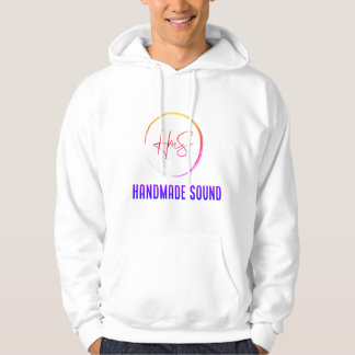 Witte hoodie - HmS - Handgemaakt Geluid