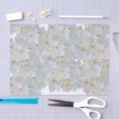 Witte Hortensia Tissuepapier (Craft)