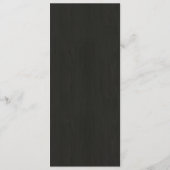 WITTE HOUDEN RUSTISCHE VLOERBARE BIRDHOUSE WEDING MENU (Achterkant)