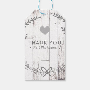 Witte Houten Boerderij Huis Merk Trouw Favoriet Cadeaulabel