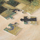 Witte Huis bij nacht door Vincent van Gogh Legpuzzel (Zijkant)