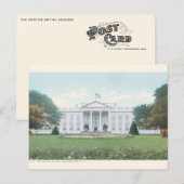 Witte Huis Briefkaart - Herdruk (Voorkant / Achterkant)