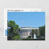 Witte Huis, DC-Briefkaart Briefkaart (Voorkant / Achterkant)
