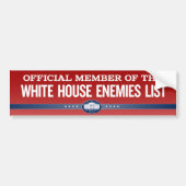 Witte Huis Enemies Lijst Lid Stickers (Voorkant)