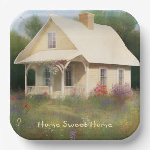 Witte Huis Housewarming Papieren Bordje