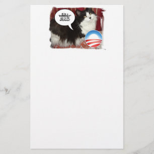 Witte Huis Kat Briefpapier