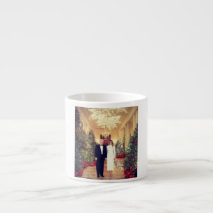 Witte Huis Kerstmis President Donald Trump Espresso Kop