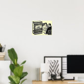  Witte Huis Koffie ad poster (Thuiskantoor)