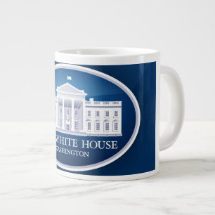 Witte Huis Koffiemok Jumbo Mok