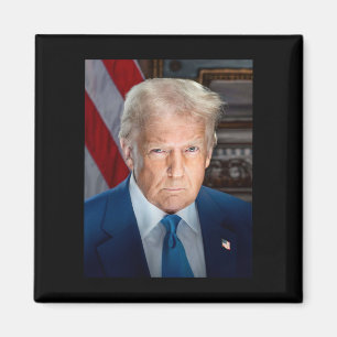 Witte Huis-portret Donald J Trump 2025 Magneet
