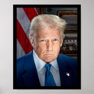 Witte Huis-portret Donald J Trump 2025 Poster
