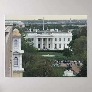 Witte Huis Washington DC Poster
