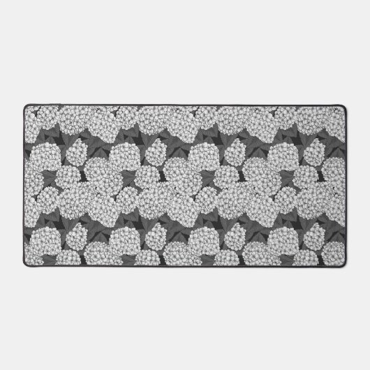 Witte hydrangea bureaumat (Voorkant)