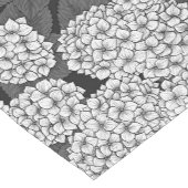 Witte hydrangea korte tafelloper (Hoek)