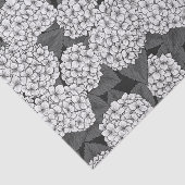 Witte hydrangea tissuepapier (Detail)
