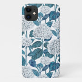 Witte hydrangea waterverf Case-Mate iPhone case (Achterkant)