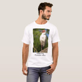 Witte Ibis (Eudocimus... T-shirt (Voorkant volledig)