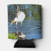 Witte ibis koelbox blikjeskoeler (Achterkant)