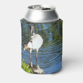 Witte ibis koelbox blikjeskoeler (Blikje Achterkant)