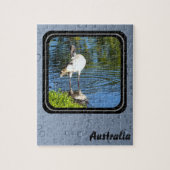 Witte Ibis legpuzzel (Verticaal)