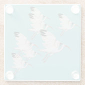 Witte ibis Onderzetters (Achterkant)