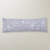 Witte ijsglitter lichaamskussen (Achterkant)