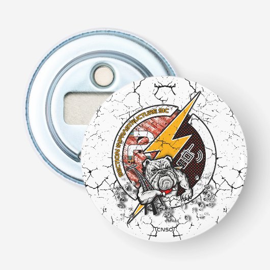 WITTE INFRASIE BUTTON FLESOPENER (Voorkant)