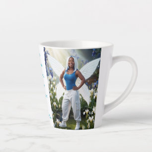 Witte Irisfee Latte Mok