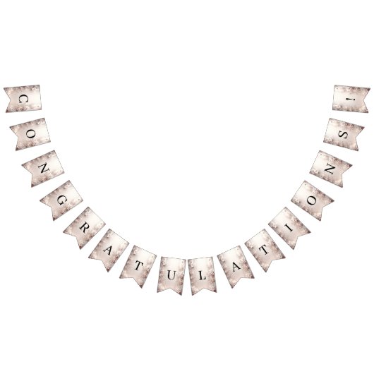 Witte Ivoren Bloemen Bunting Vlag Vlaggetjes (Alle)