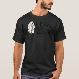 witte jachtceremonie ik laat witte jassen er goed t-shirt