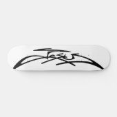 Witte Jezus Skateboard (Horizontaal)