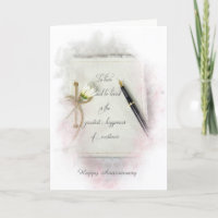 witte journal met madeliefje voor jubileum
