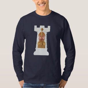 Witte kaas Rook T-Shirt