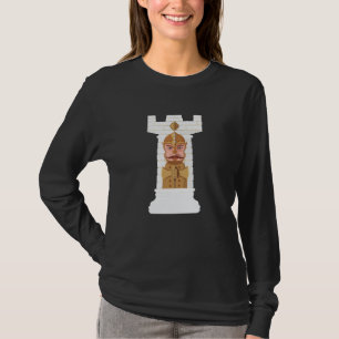 Witte kaas Rook T-Shirt