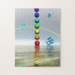 witte kakras legpuzzel