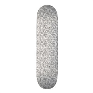 Witte kant 1 skateboard