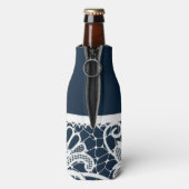 Witte kant 2 flesjeskoeler (Fles Achterkant)