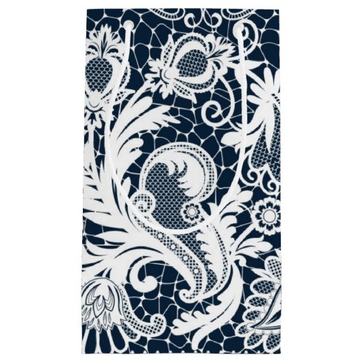 Witte kant 2 klein cadeauzakje (Voorkant)