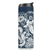 Witte kant 2 thermosbeker (Gedraaid links)