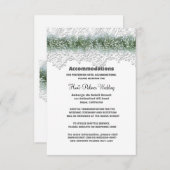 Witte Kant & Baby's Adem Trouwaccommodatie (Voorkant / Achterkant)