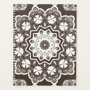 Witte kant planner