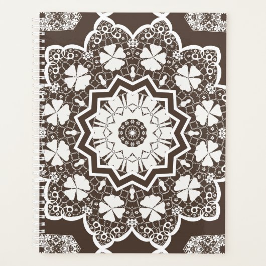 Witte kant planner (Voorkant)