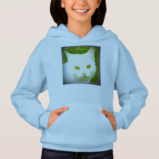 witte kat (Voorkant)