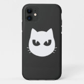 witte kat Case-Mate iPhone case (Achterkant)