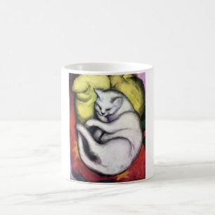 Witte kat, Franz Marc Koffiemok