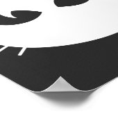 witte kat poster (Hoek)