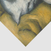 Witte kat tissuepapier (Detail)